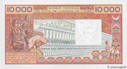 10000 Francs ESTADOS DEL OESTE AFRICANO  1991 P.408Dg SC+