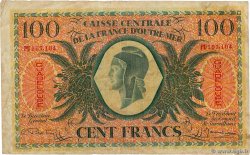 100 Francs GUADELOUPE  1946 P.29a q.MB