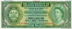 1 Dollar Spécimen HONDURAS BRITANNIQUE  1969 P.28bs SPL
