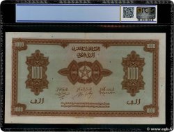 1000 Francs MAROCCO  1943 P.28a BB