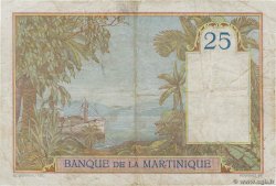 25 Francs MARTINIQUE  1945 P.12 MB