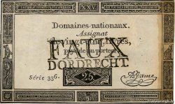 25 Livres Faux FRANCE  1793 Ass.43x