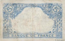 5 Francs BLEU FRANCIA  1913 F.02.17 BB