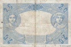 20 Francs BLEU FRANCE  1906 F.10.01 F+
