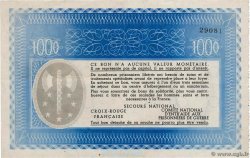 1000 Francs BON DE SOLIDARITE FRANCE Regionalismus und verschiedenen  1941 KL.12A3 SS