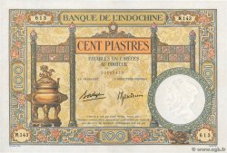 100 Piastres FRENCH INDOCHINA  1936 P.051d XF+