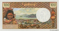 100 Francs NOUVELLE CALÉDONIE  1972 P.63b FDC