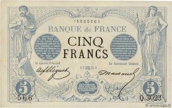 5 Francs NOIR FRANCIA  1873 F.01.21