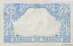 5 Francs BLEU FRANCE  1915 F.02.28 SUP