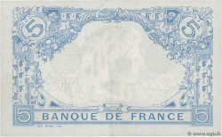 5 Francs BLEU FRANKREICH  1916 F.02.42 fST