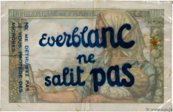 10 Francs MINEUR Publicitaire FRANKREICH  1947 F.08.19 fVZ