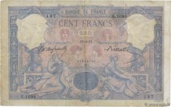 100 Francs BLEU ET ROSE FRANCIA  1891 F.21.04 q.MB