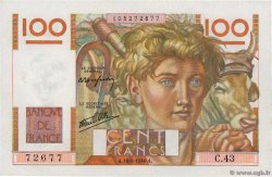 100 Francs JEUNE PAYSAN FRANCIA  1946 F.28.04 q.FDC