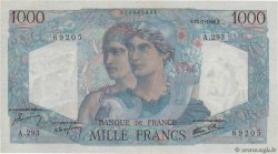 1000 Francs MINERVE ET HERCULE FRANCE  1946 F.41.15 UNC-