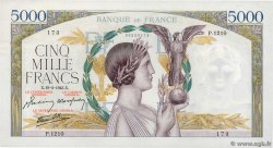 5000 Francs VICTOIRE Impression à plat FRANCE  1943 F.46.48 AU
