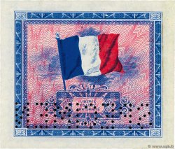 10 Francs DRAPEAU Spécimen FRANCIA  1944 VF.18.00Sp SC+