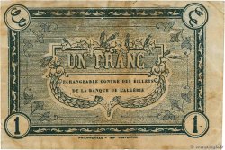 1 Franc FRANCE regionalismo e varie Constantine 1922 JP.140.43 BB