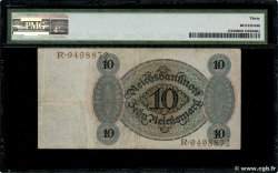 10 Reichsmark GERMANY  1924 P.175 VF