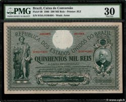 500 Mil Reis BRAZIL  1906 P.099 VF