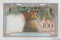 100 Francs Épreuve DJIBUTI  1952 P.26s FDC
