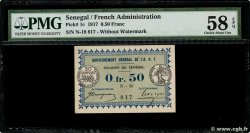 50 Centimes SENEGAL  1917 P.01c