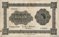 50 Rupees SEYCHELLES  1954 P.13a