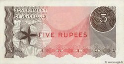 5 Rupees SEYCHELLES  1968 P.14 UNC-