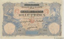 1000 Francs sur 100 Francs TúNEZ  1892 P.31