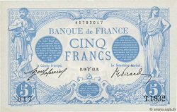 5 Francs BLEU FRANCIA  1913 F.02.15