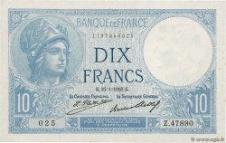 10 Francs MINERVE FRANCIA  1928 F.06.13 SC