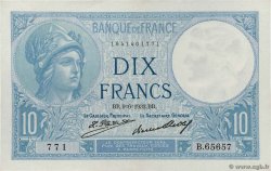 10 Francs MINERVE FRANCE  1932 F.06.16 pr.SPL