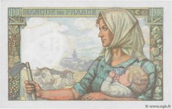 10 Francs MINEUR FRANCE  1942 F.08.06 SPL