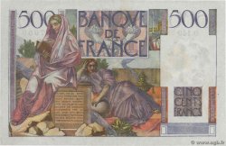 500 Francs CHATEAUBRIAND FRANKREICH  1953 F.34.12 VZ+