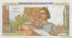 10000 Francs GÉNIE FRANÇAIS FRANKREICH  1956 F.50.78 SS