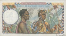5000 Francs FRENCH WEST AFRICA  1950 P.43 SPL+