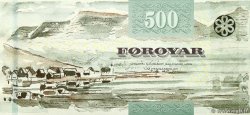 500 Kronur ISOLE FAROER  2011 P.32 FDC