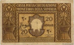 20 Somali ITALIEN  1950 P.14a SGE