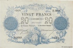 20 Francs type 1871 FRANCE  1872 F.A46.03 VF+