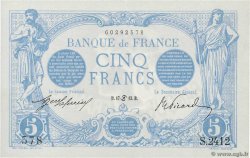 5 Francs BLEU FRANCIA  1913 F.02.18