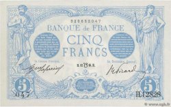 5 Francs BLEU lion inversé FRANCIA  1916 F.02bis.04