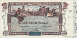 5000 Francs FLAMENG FRANKREICH  1918 F.43.01 fST