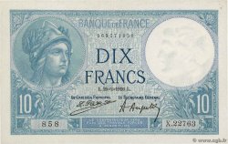 10 Francs MINERVE FRANCIA  1926 F.06.10