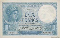 10 Francs MINERVE FRANCIA  1926 F.06.11 SPL