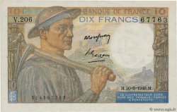 10 Francs MINEUR FRANCIA  1949 F.08.22a