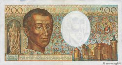200 Francs MONTESQUIEU Numéro spécial FRANCIA  1983 F.70.03 MBC