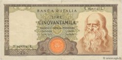 50000 Lire ITALIA  1970 P.099b q.BB