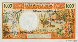1000 Francs NUEVAS HÉBRIDAS  1975 P.20b SC+