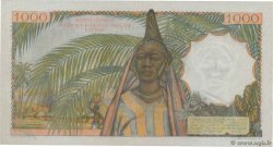 1000 Francs FRENCH WEST AFRICA  1955 P.48 MBC+
