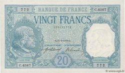20 Francs BAYARD FRANKREICH  1918 F.11.03