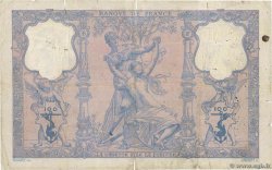 100 Francs BLEU ET ROSE FRANCE  1907 F.21.21 VG